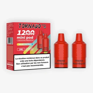 Cartouche Tornado Mini Fraise Pastèque (x2) - Fumot