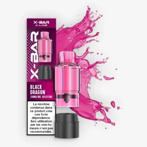 Cartouche X-Line Black Dragon Ice - X-Bar