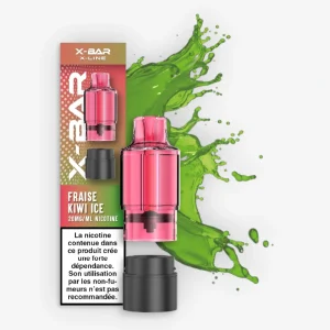 Cartouche X-Line Fraise Kiwi Ice - X-Bar