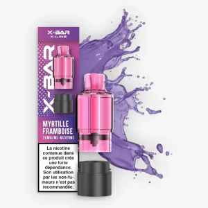 Cartouche X-Line Myrtille Framboise - X-Bar