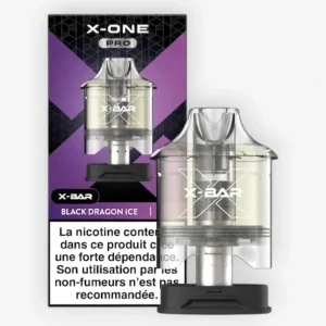 Cartouche X-One Pro Black Dragon Ice - X-Bar