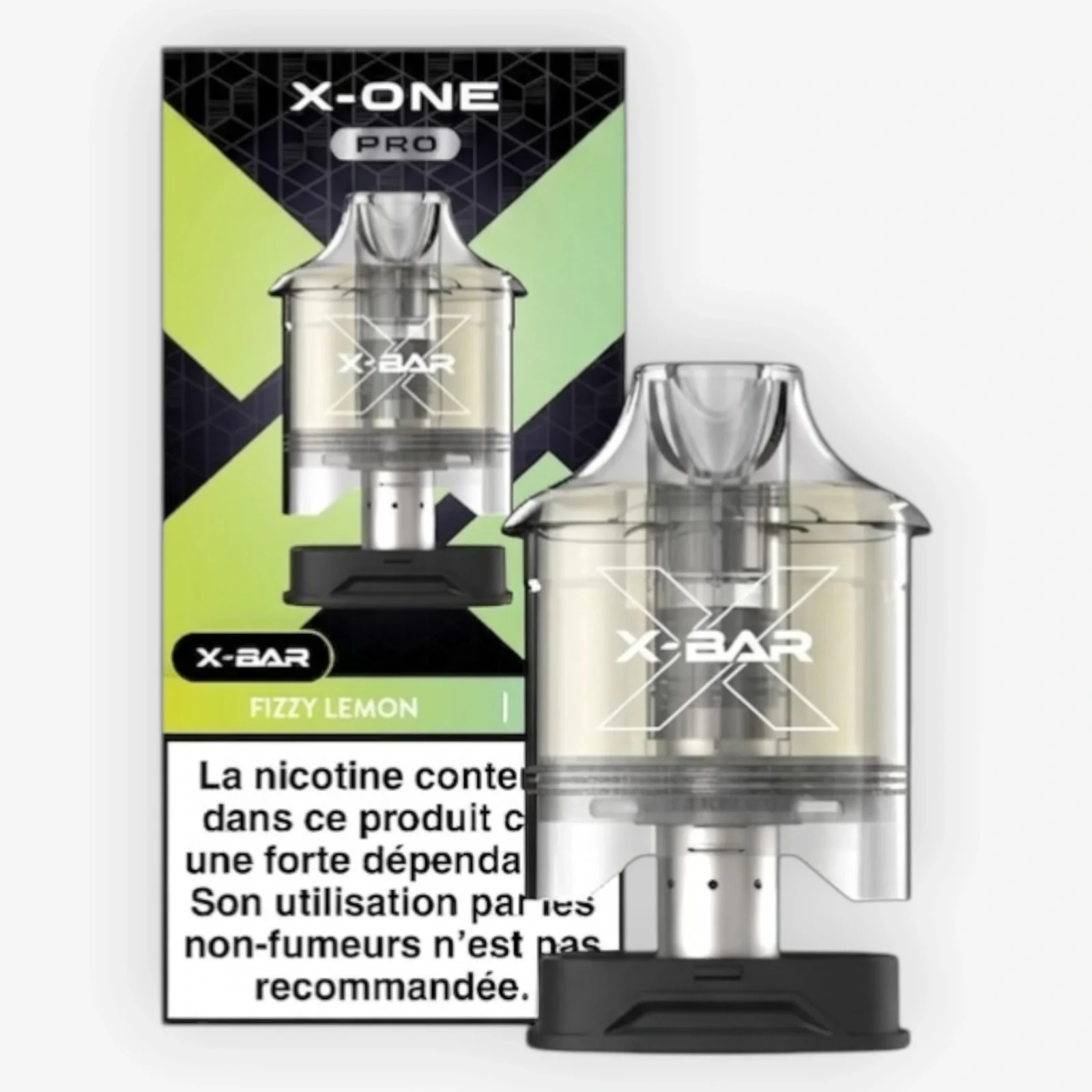 Cartouche X-One Pro Fizzy Lemon - X-Bar