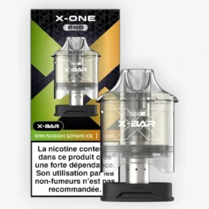 Cartouche X-One Pro Kiwi Passion Goyave Ice - X-Bar