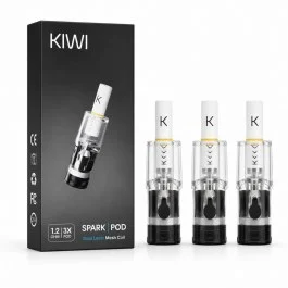 Cartouches de remplacement KIWI Spark 2 0,8 ou 1,2 Ω