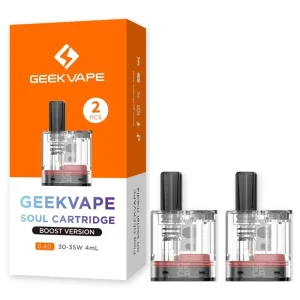 Cartouches Soul 2 Boost Geekvape 4ml 0.4/0.6/1.0Ω (X2)