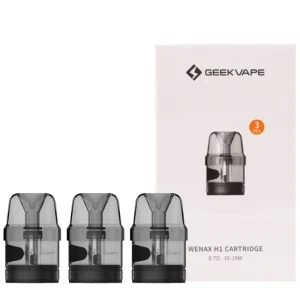 Cartouches Wenax H1 Geekvape 2.5ml mesh 0.7/1.4Ω (X3)