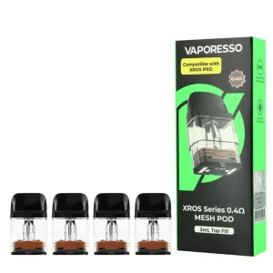 Cartouches XROS 0.4Ω Corex Mesh Vaporesso 3ml top