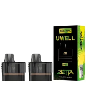 Cartouches Zetta Uwell 10ml mesh 0.6/0.8Ω (X2)