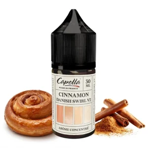 Cinnamon Danish Swirl v2 Capella arôme concentré 30ml