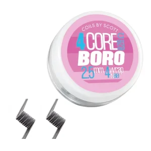 Coils Ni80 4 Core Boro Alien Clapton 0.28Ω Coils by Scott