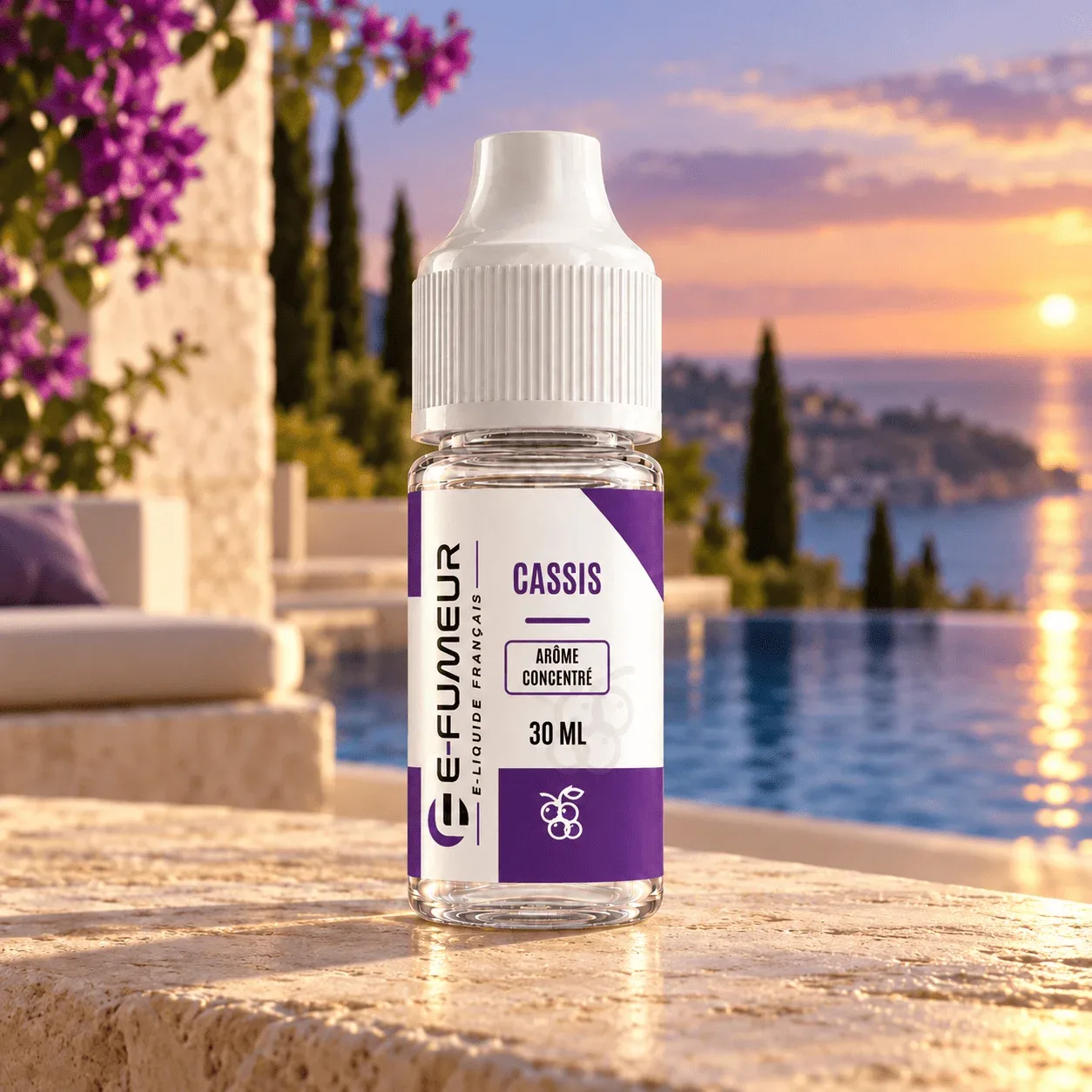 Concentré Cassis 30 mL - Essentiels (E-Fumeur)
