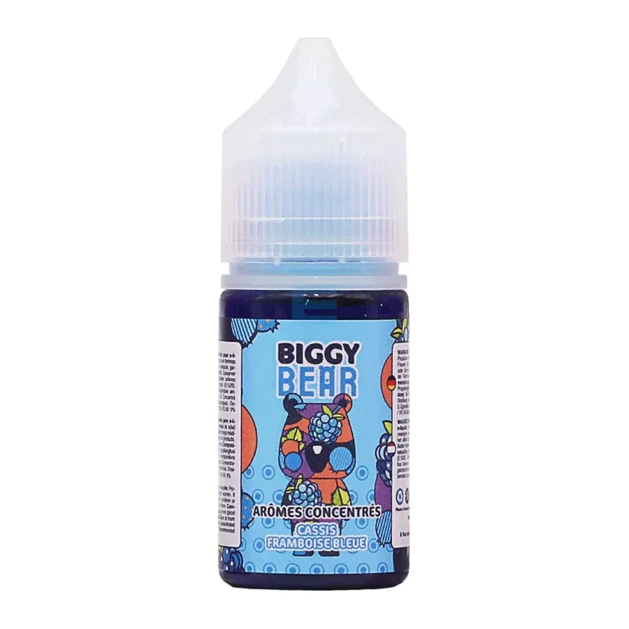 Concentré Cassis Framboise Bleue 30 mL - Biggy Bear