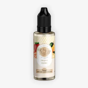 Concentré Fraise Poire 30 mL - Le Petit Verger