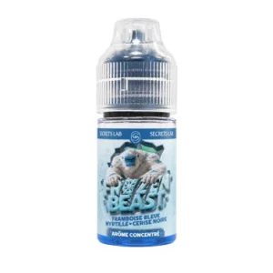 Concentré Framboise Bleue Myrtille Cerise Noire - 30ml - Frozen Beast