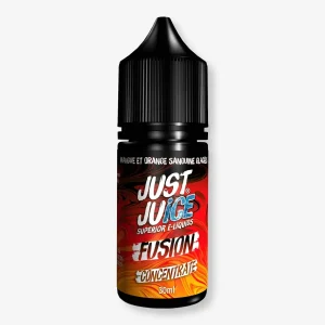 Concentré Mangue Orange Sanguine Glacées 30 mL - Fusion Just Juice