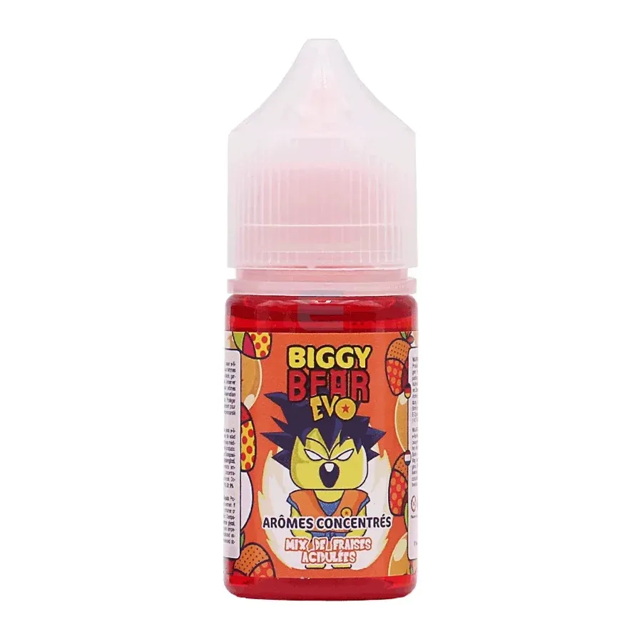 Concentré Mix de Fraises Acidulées 30 mL - Biggy Bear Evo