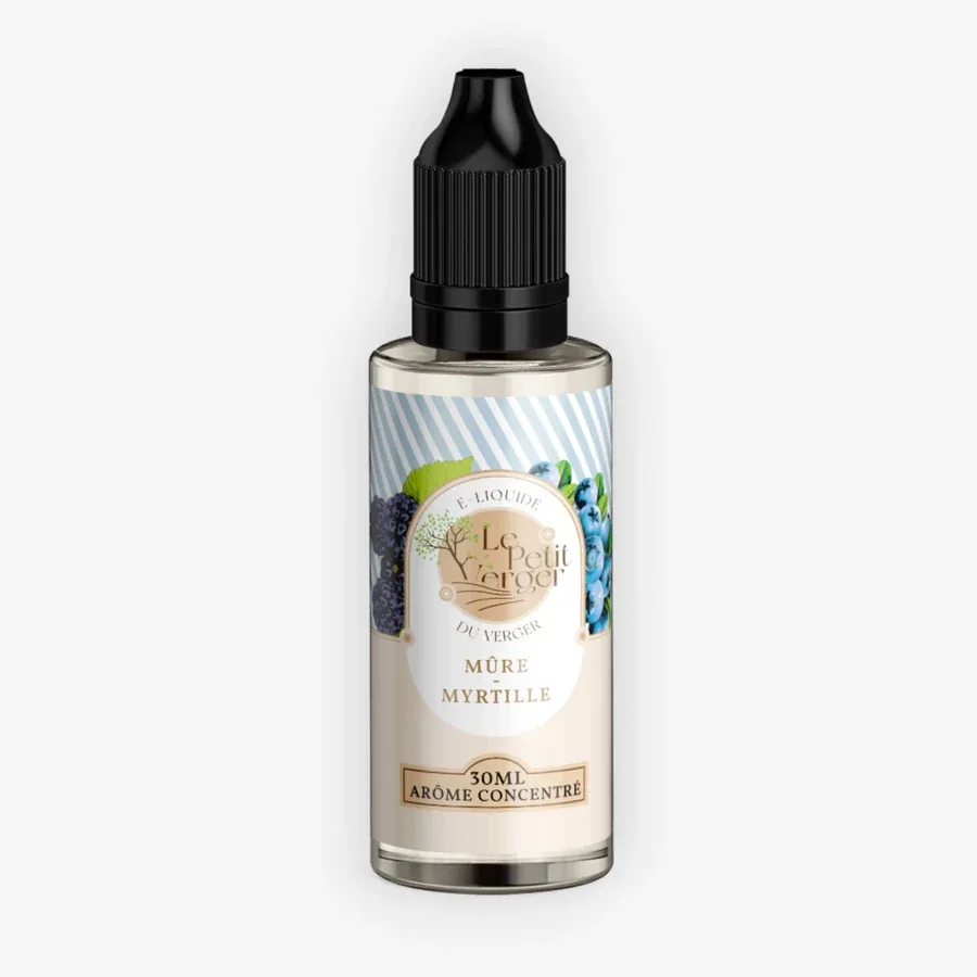 Concentré Mûre Myrtille 30 mL - Le Petit Verger