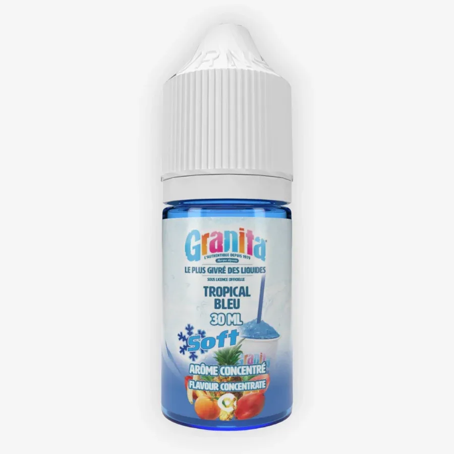 Concentré Tropical Bleu 30 mL - Granita Soft Alfaliquid