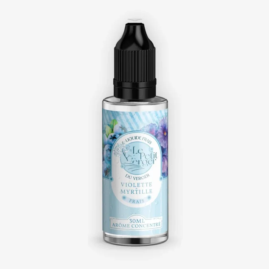 Concentré Violette Myrtille Frais 30 mL - Le Petit Verger