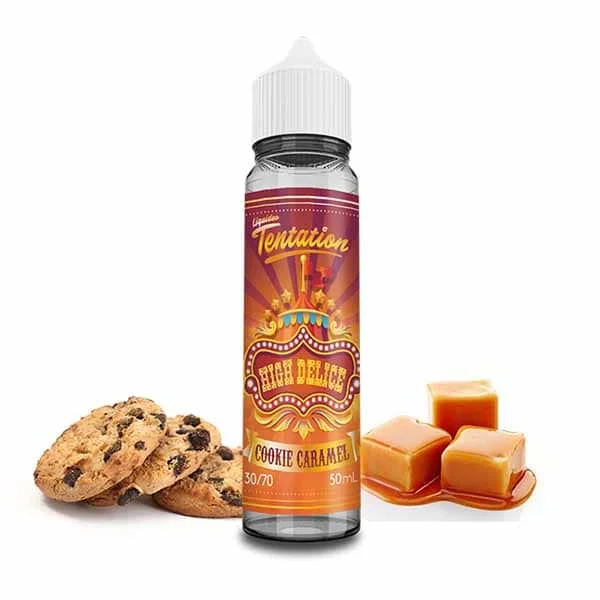 Cookie Caramel 50ml – Liquideo Tentation