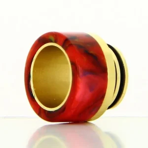 Drip Tip 810 Epoxy Résine Base Dorée (TFV8 / TFV12) - Smoktech
