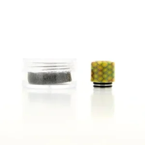 Drip Tip 810 Epoxy Résine Snake Pattern Anti Spit Back