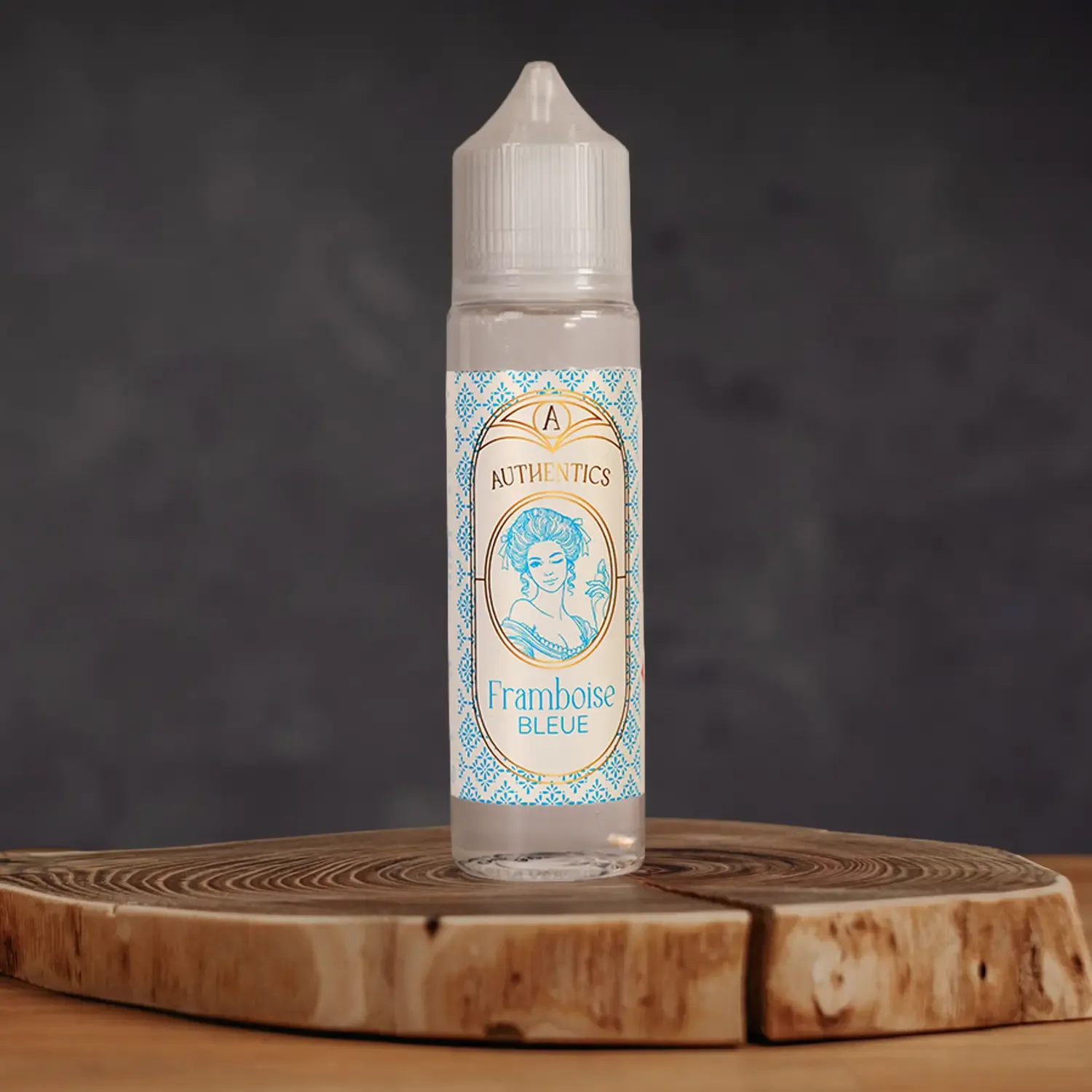 E-liquide 50ML Framboise Bleue par les Authentics