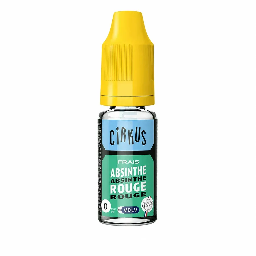 E-liquide Absinthe Rouge 10 mL - CirKus (VDLV)