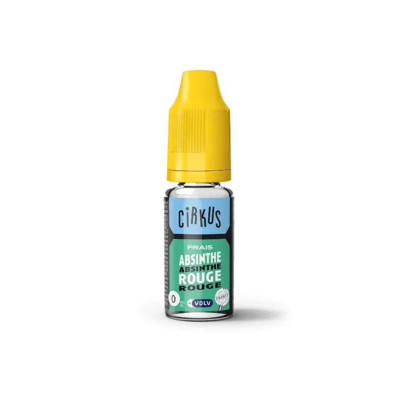 E-liquide Absinthe Rouge 10ml – VDLV Cirkus