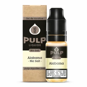 E-liquide Alabama Nic Salt 10 mL - Pulp