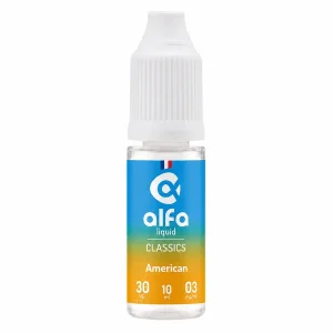 E-liquide American (30 VG) 10 mL - Alfaliquid