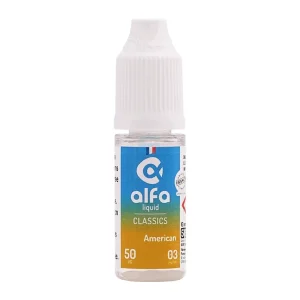 E-liquide American (50 VG) 10 mL - Alfaliquid