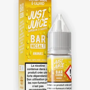 E-liquide Ananas 10 mL - Bar Nicsalt Just Juice