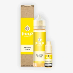 E-liquide Ananas Coco Pack 60 mL - Pulp