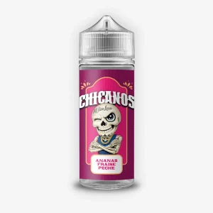 E-liquide Ananas Fraise Pêche 100 mL - Chicanos