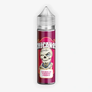 E-liquide Ananas Fraise Pêche 50 mL - Chicanos