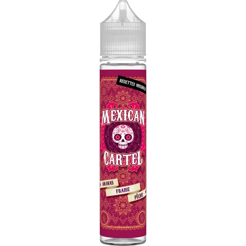 E-liquide Ananas & Fraise & Pêche 50ml/100ml – Mexican Cartel - Image 2