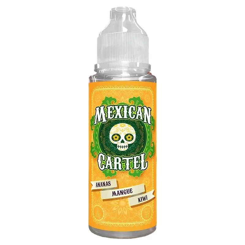 E-liquide Ananas Mangue Kiwi 50ml/100ml – Mexican Cartel