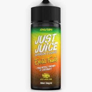 E-liquide Ananas Papaye & Noix de Coco 100 mL - Exotic Fruits (Just Juice)