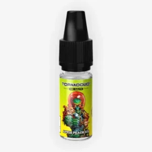 E-liquide Apple Peach Ice Nic Salts 10 mL - Tornadoliq Gobar