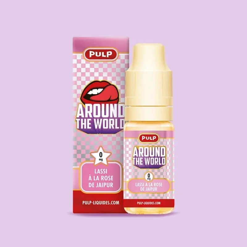 E-liquide Around The World Lassi à la Rose de Jaipur 10ml – Pulp