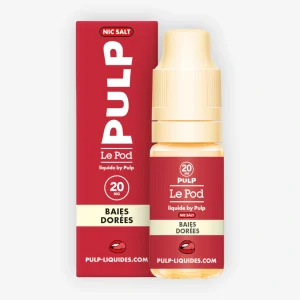 E-liquide Baies Dorées Nic Salt 10 mL - Pulp Le Pod