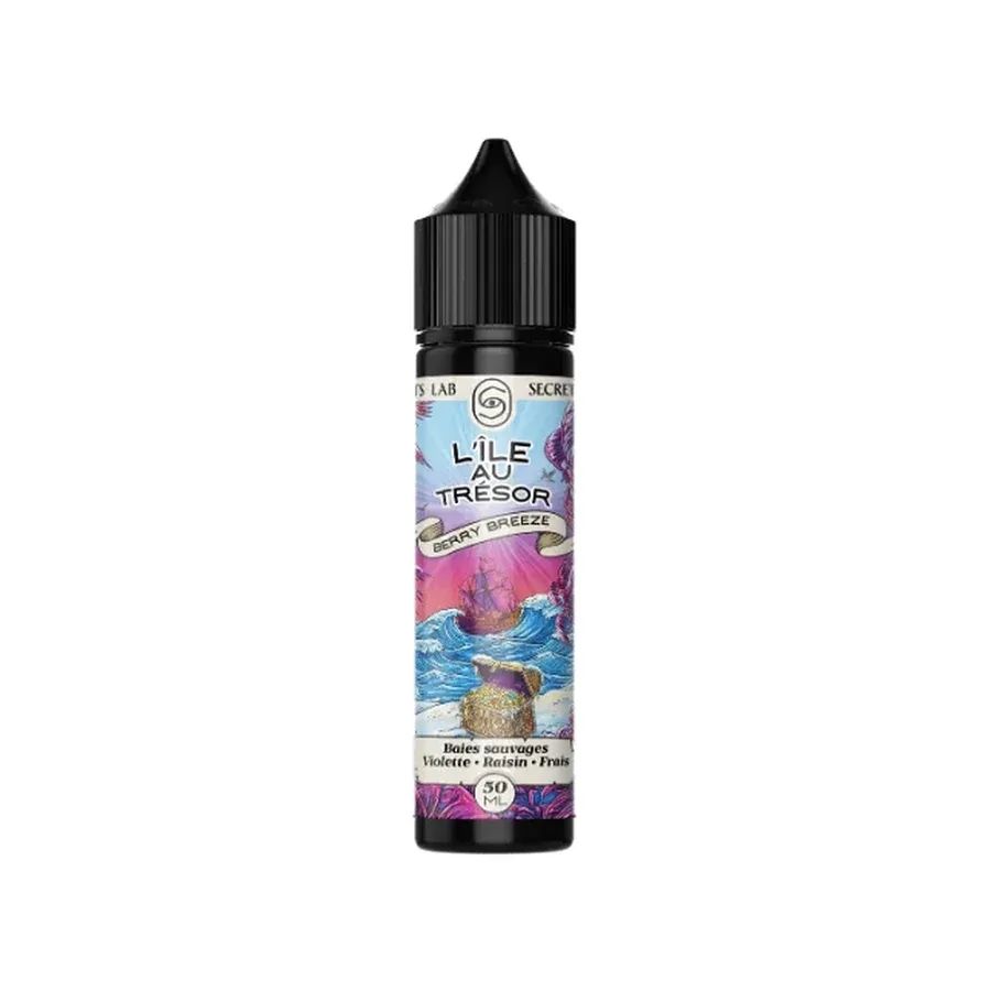 E-liquide Berry Breeze 50 mL - L'Ile au Trésor
