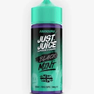 E-liquide Black Mint 100 mL - Mint (Just Juice)
