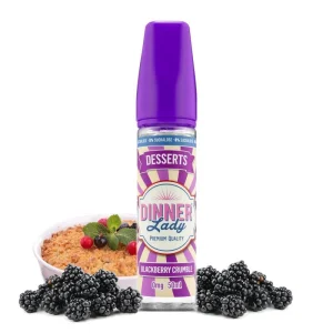 E-liquide Blackberry Crumble Dinner Lady 50 ml