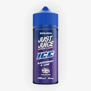 E-liquide Blackcurrant Lime Ice 100 mL - Just Juice
