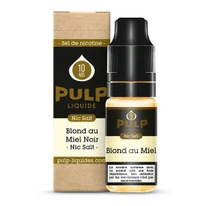 E-liquide Blond au Miel Noir Nic Salt 10 mL - Pulp