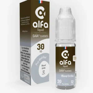 E-liquide Blond Grillé 10 mL - Gaïa Alfaliquid