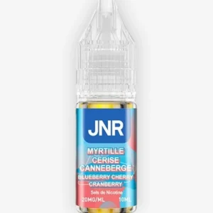 E-liquide Blueberry Cherry Cranberry Nic Salts 10 mL - JNR