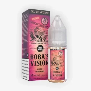 E-liquide Boba’s Vision Nic Salt 10 mL - Moonshiners Le French Liquide